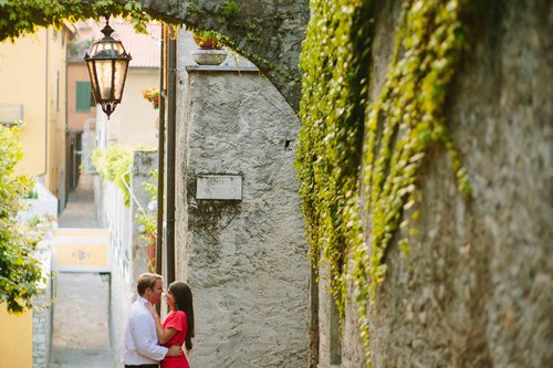 Lake Como photoshoot at Como City