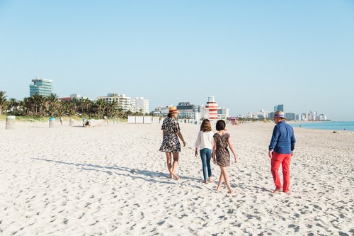 Miami photoshoot at South Pointe Park & Beach