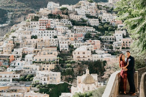 Amalfi Coast photoshoot at Positano Village