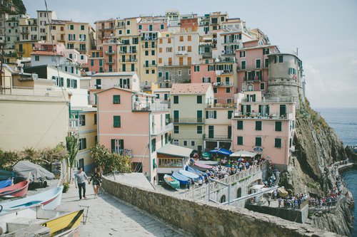 Cinque Terre photoshoot at Manarola