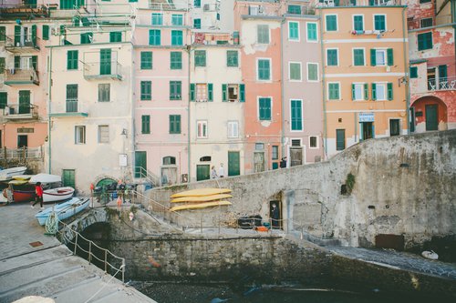 Cinque Terre photoshoot at Riomaggiore