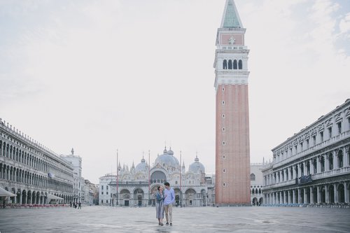 Venice photoshoot at San Marco