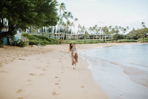 Maui photoshoot at Kapalua Bay (West Shore)