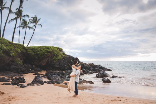 Maui photoshoot at White Rock (South Shore)