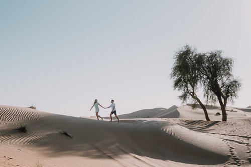 Dubai photoshoot at Dubai Desert