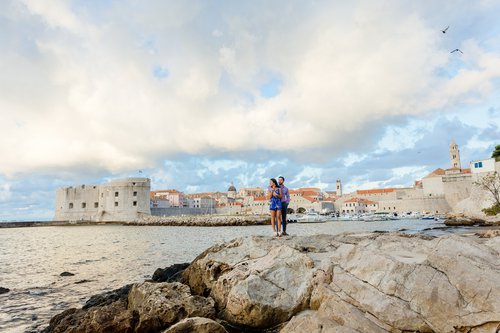 Dubrovnik photoshoot at Dubrovnik Sea & Walls