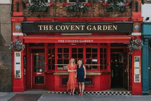 London photoshoot at Covent Garden & Piccadilly