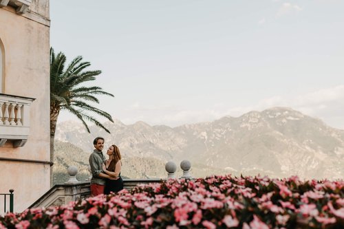 Amalfi Coast photoshoot at Ravello Village