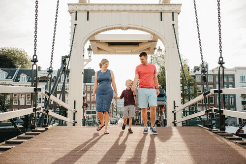 Amsterdam photoshoot at Magere Brug
