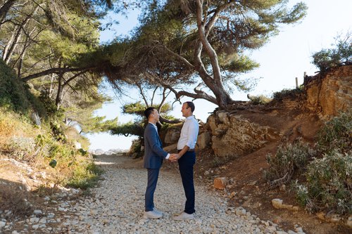 Antibes photoshoot at Smugglers Path