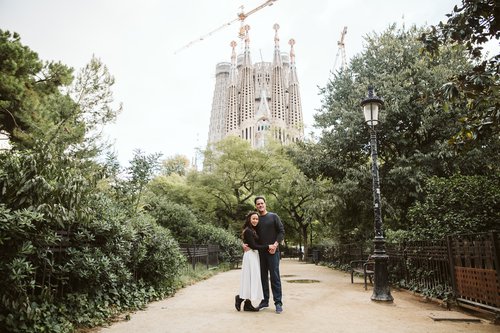 Barcelona photoshoot at Sagrada Familia