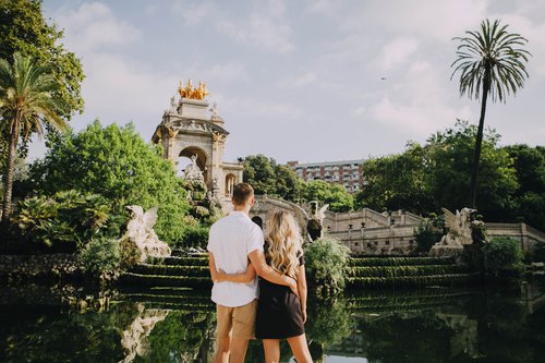 Flytographer photo shoot in Barcelona