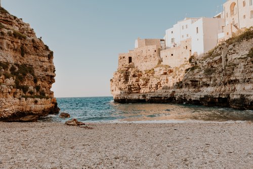 Bari photoshoot at Polignano a Mare