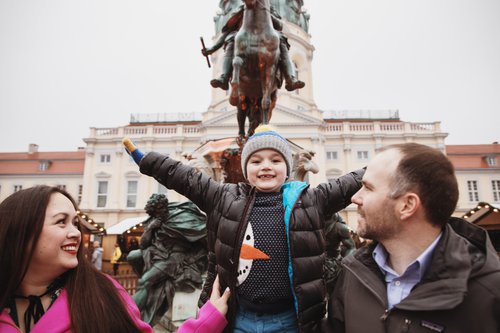 Berlin photoshoot at Charlottenburg Palace