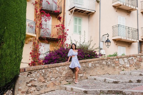 Cannes photoshoot at Old Port