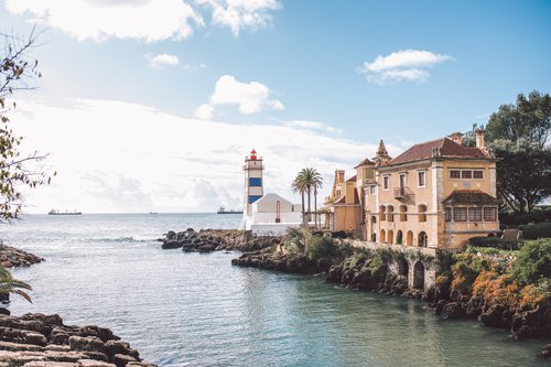 Cascais photoshoot at Santa Marta Lighthouse
