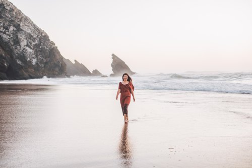 Cascais photoshoot at Colares Coast