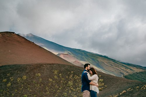 Catania photoshoot at Mount Etna - Silvestri Craters