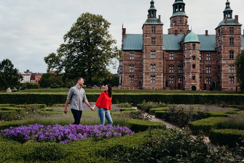 Copenhagen photoshoot at Rosenborg Castle & King's Garden