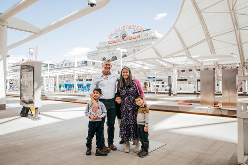 Denver photoshoot at Denver Union Station
