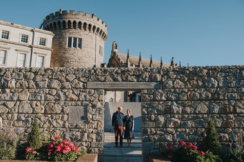 Dublin photoshoot at Dublin Castle