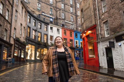 Edinburgh birthday photoshoot at The Royal Mile
