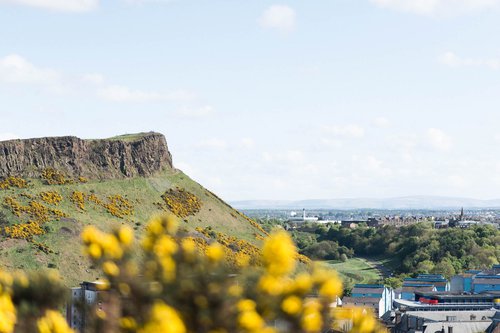 Edinburgh photoshoot at Arthur's Seat
