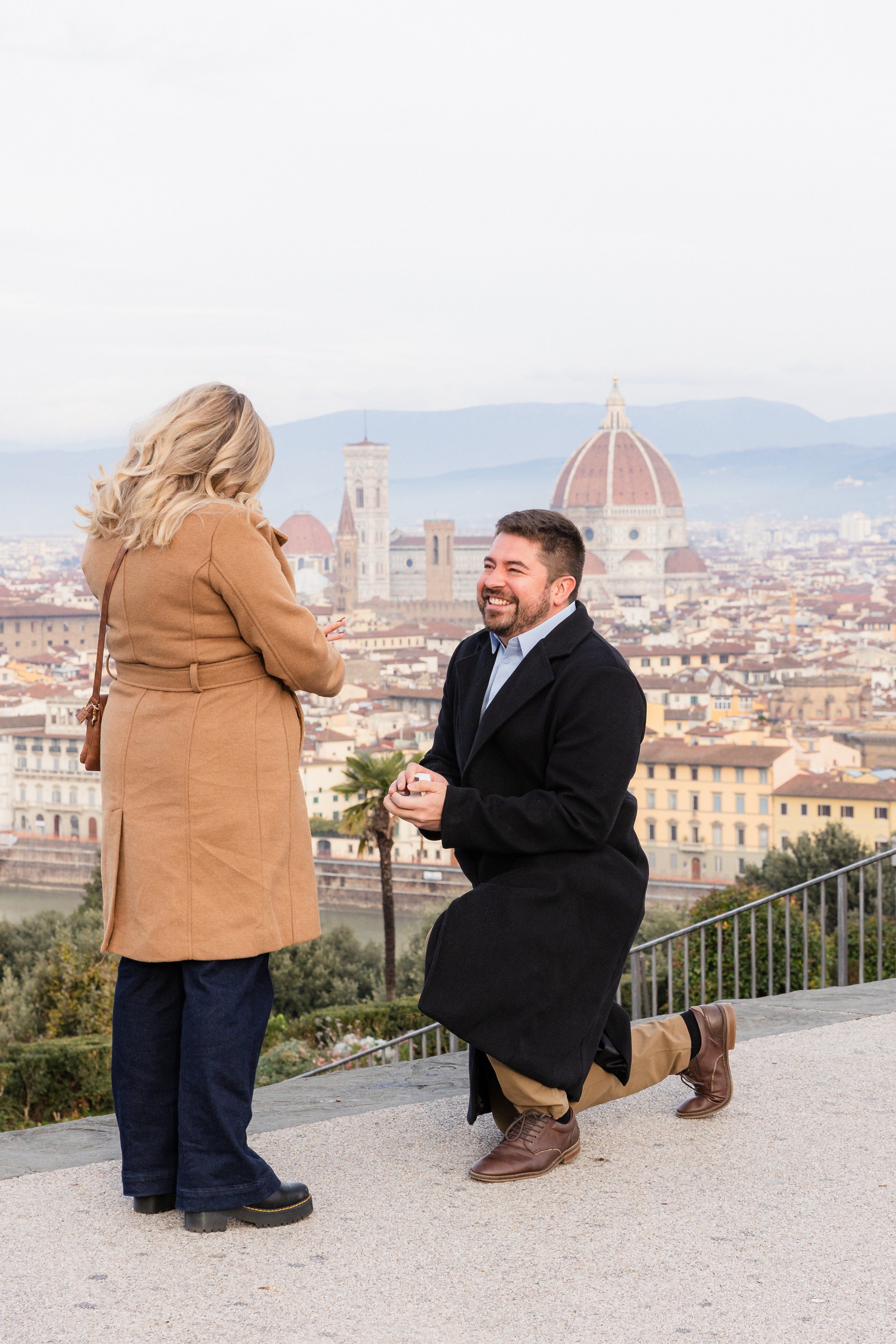 Flytographer Travel Story - The Florence Proposal, Nate + Lexi 
