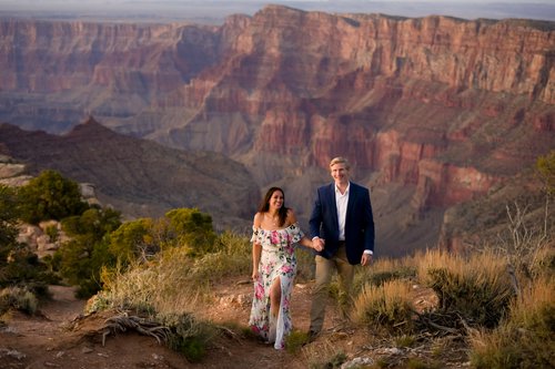 Grand Canyon photoshoot at Lipan Point