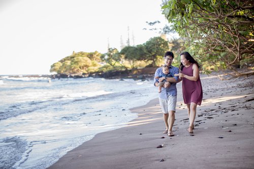 Hana photoshoot at Koki Beach