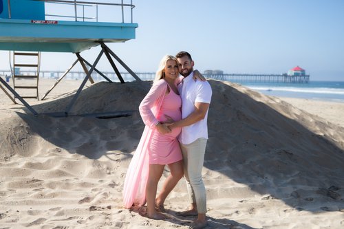 Huntington Beach photoshoot at 9th Street and Pacific Coast Highway