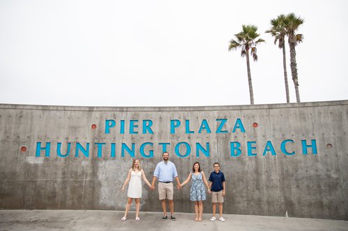 Huntington Beach photoshoot at Main Street