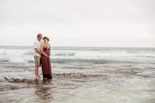 Kauai photoshoot at Anini Beach