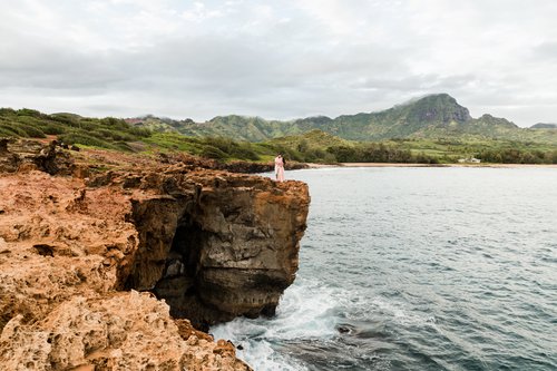 Kauai photoshoot at Maha'Ulepu Beach, South Shore