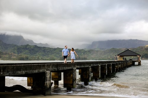 Kauai photoshoot at Hanalei Bay Beach