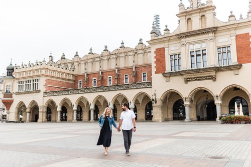 Krakow photoshoot at Main Square