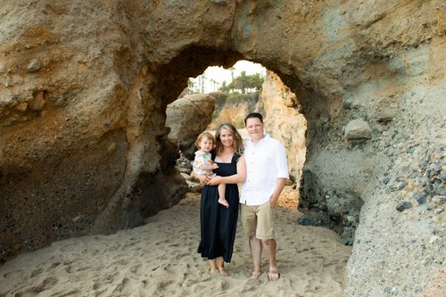 Laguna Beach photoshoot at Treasure Island Park