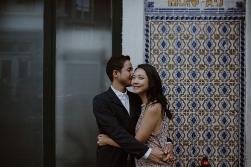 Lisbon birthday photoshoot at Alfama Streets and Largo da Graça