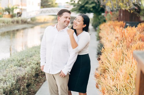Los Angeles anniversary photoshoot at Venice Beach Boardwalk