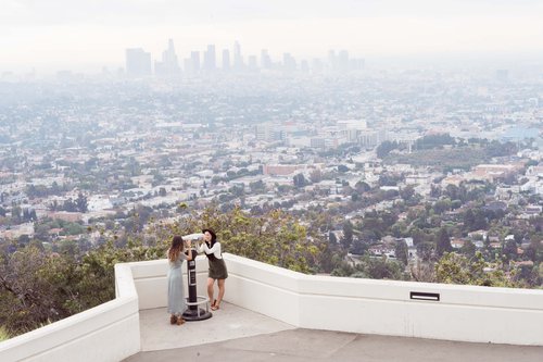 Los Angeles photoshoot at Griffith Park