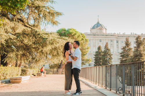 Madrid photoshoot at Palacio Real