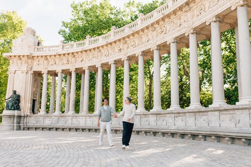 Madrid photoshoot at Retiro Park
