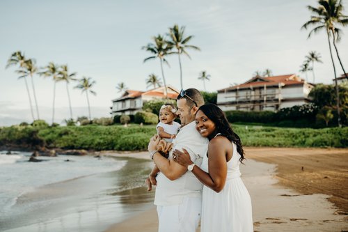 Maui photoshoot at Polo Beach (South Shore)