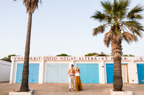 Menorca photoshoot at Club Nautic Binisafuller