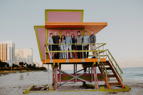 Miami photoshoot at Indian Beach Park