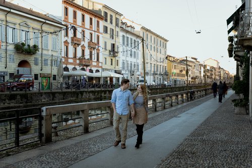 Milan photoshoot at Navigli District