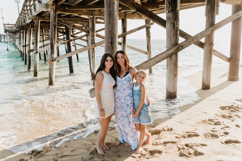 Newport Beach photoshoot at Balboa Pier