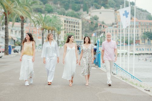 Nice family trip photoshoot at Old Town Nice