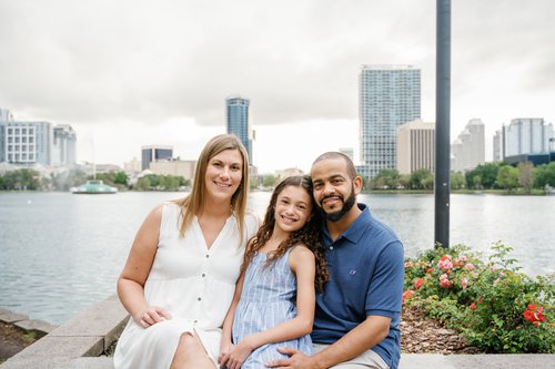 Orlando photoshoot at Lake Eola Park