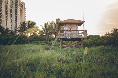 Palm Beach photoshoot at Ocean Reef Park